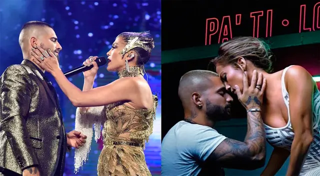 Jennifer López y Maluma presentan sus colaboraciones. Jennifer López y Maluma presentan sus colaboraciones.