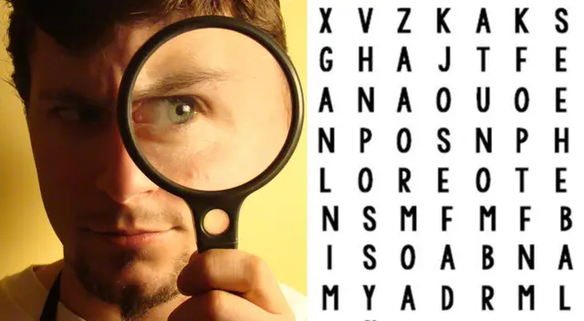 Reto viral: encuentra tu nombre en la sopa de letras.