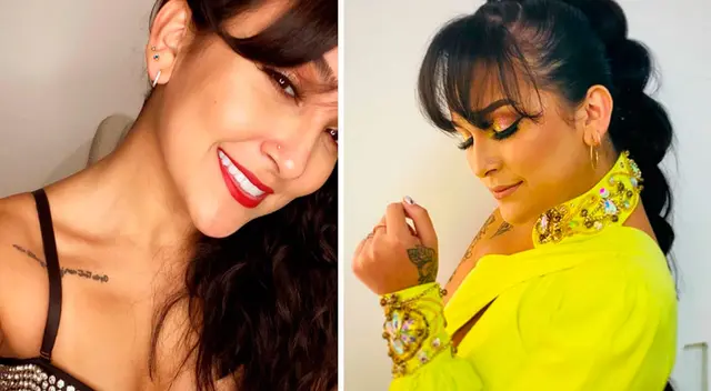 Daniela Darcourt se muestra sentimental. Daniela Darcourt se muestra sentimental.