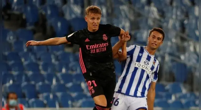Odegaard  a la espera de una nueva prueba.
