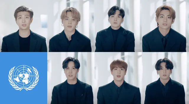 BTS se presentó por segunda vez frente a la Asamblea General de las Naciones Unidas, y mandó un mensaje de esperanza durante la pandemia.
