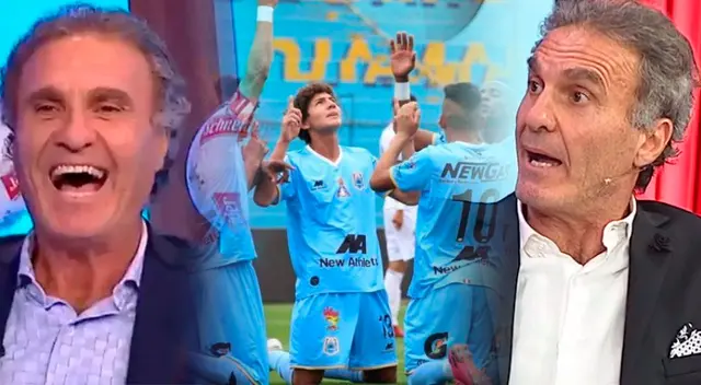 Óscar Ruggeri fue con la pierna en alto para criticar a Binacional. Óscar Ruggeri fue con la pierna en alto para criticar a Binacional.