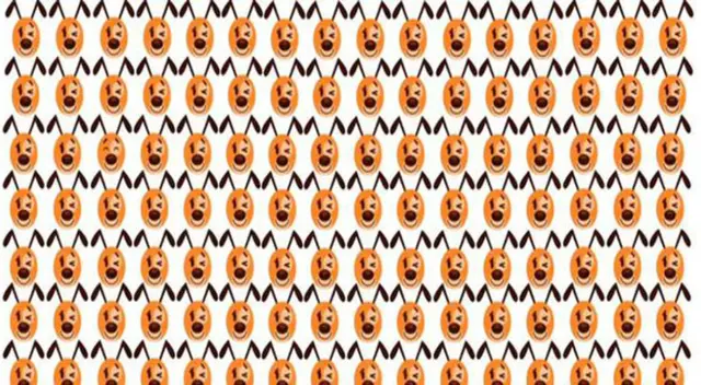 Reto viral: encuentra al emoji de perro que se diferencia.