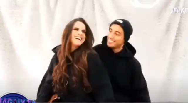 Said Palao y Alejandra Baigorria juntos. Said Palao y Alejandra Baigorria juntos.