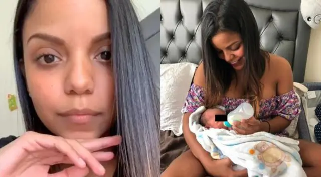 La hija del ‘Nene’ Cubillas, Johana, le respondió a una usuaria que cuestionó la crianza a su bebé al decir que estaba “pelona”.