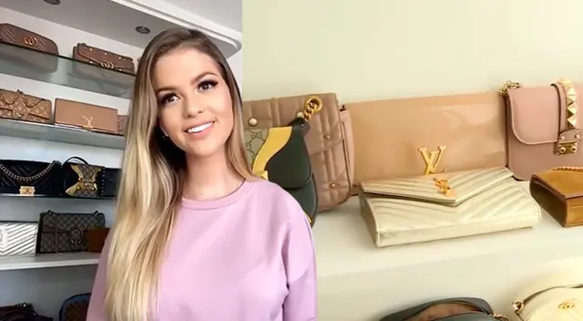 Brunella Horna sorprendió al lamentarse por comprar tantas carteras de marca para su colección, y mandó un mensaje de reflexión. Brunella Horna sorprendió al lamentarse por comprar tantas carteras de marca para su colección, y mandó un mensaje de reflexión.