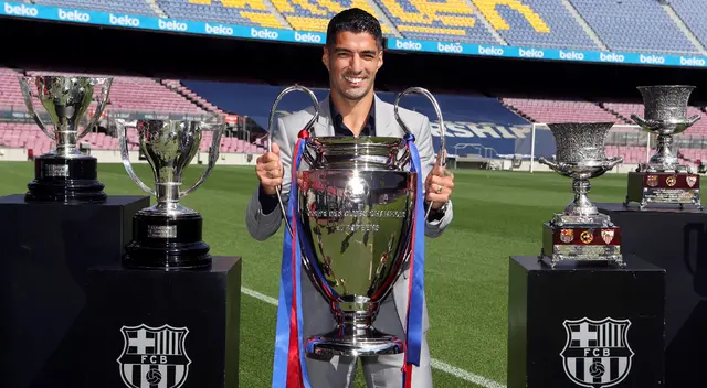 Luis Suárez dejó una huella importante en Barcelona | Foto: EFE Luis Suárez dejó una huella importante en Barcelona | Foto: EFE