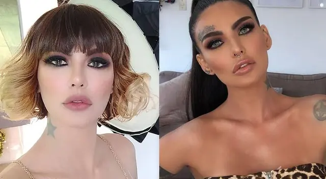 Angie Jibaja se muestra con un mejor semblante.