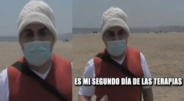 Andrés Hurtado se encuentra haciendo terapias tras vencer coronavirus. Andrés Hurtado se encuentra haciendo terapias tras vencer coronavirus.