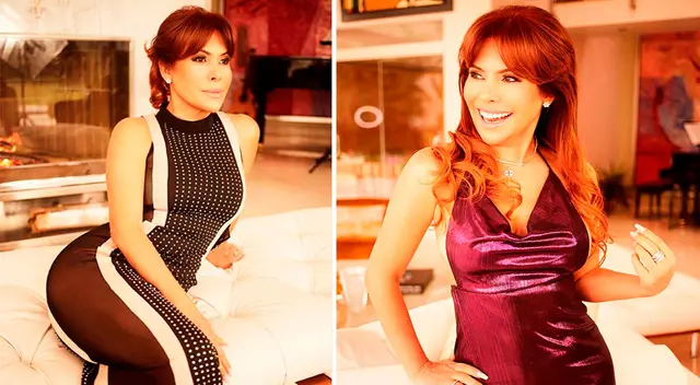 Magaly Medina impacta con espectacular look.