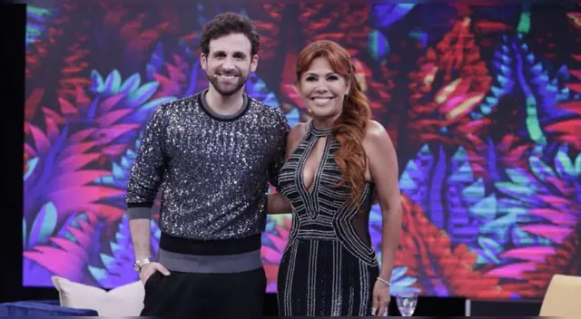 Rodrigo González se sorprendió al escuchar algunas palabras de su reportera sobre el rating Magaly Medina, y salió a darle su apoyo.