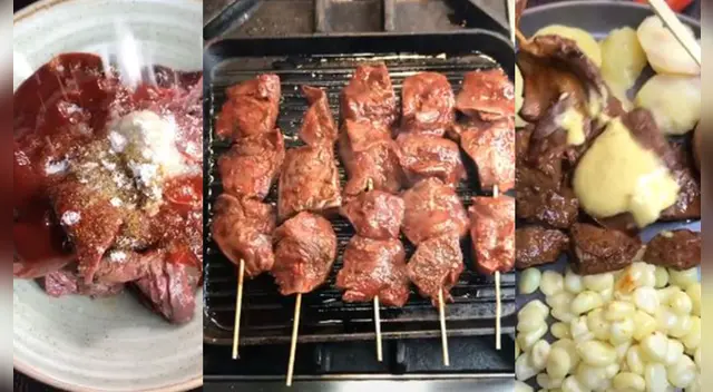 El tutorial de anticuchos cautivó a los usuarios en las redes sociales.