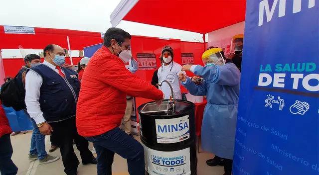 Jorge Chávez se pronunció sobre megaoperativo de salud.