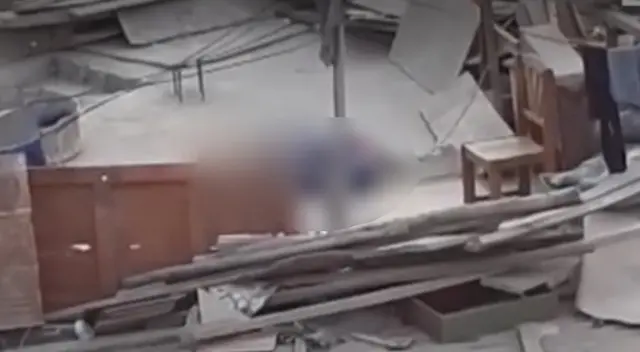 Rescatan a hombre que había sido abandonado por su familia.