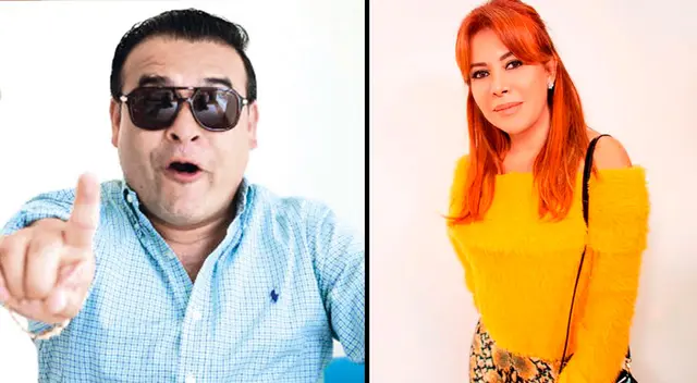 Juan Carlos Orderique admira a Magaly Medina.