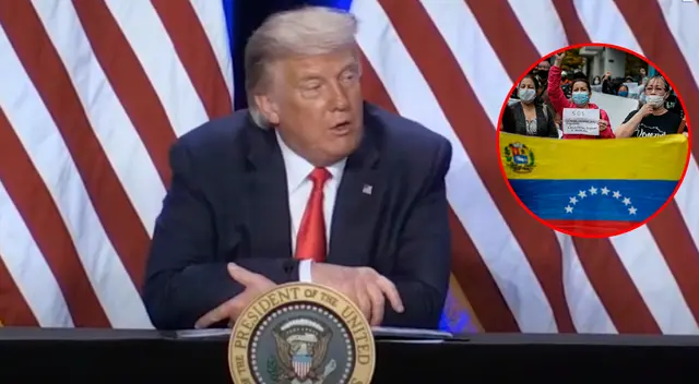 Donald Trump asegura que Estados Unidos puede convertirse en una Venezuela si Joe Biden gana las elecciones presidenciales EE.UU. Donald Trump asegura que Estados Unidos puede convertirse en una Venezuela si Joe Biden gana las elecciones presidenciales EE.UU.