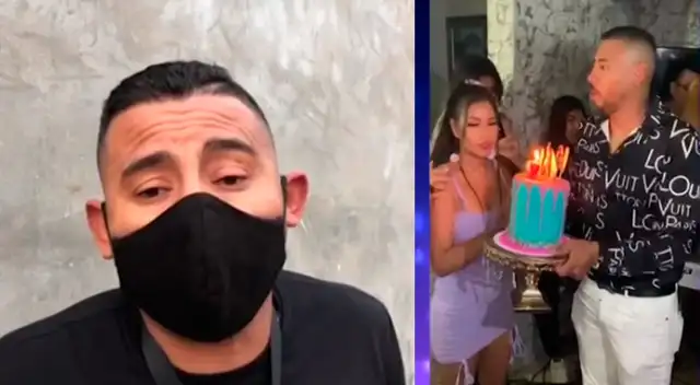 Abel Lobatón participó a fiesta en medio de la pandemia. Abel Lobatón participó a fiesta en medio de la pandemia.