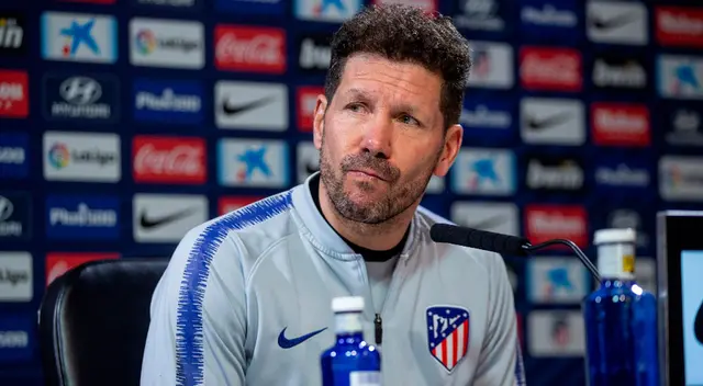 Diego Simeone confía en la cuota goleadora de Luis Suárez. Diego Simeone confía en la cuota goleadora de Luis Suárez.