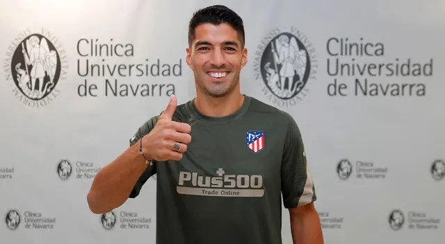 Luis Suárez apunta a ser pichichi en el Atlético de Madrid. Luis Suárez apunta a ser pichichi en el Atlético de Madrid.