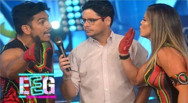 Alejandra Baigorria arremete contra Rafael Cardozo. Alejandra Baigorria arremete contra Rafael Cardozo.