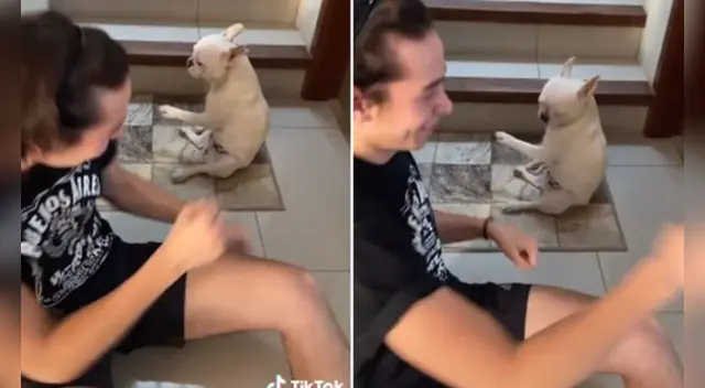 La escena causó la risa de varios usuarios en las redes sociales. La escena causó la risa de varios usuarios en las redes sociales.