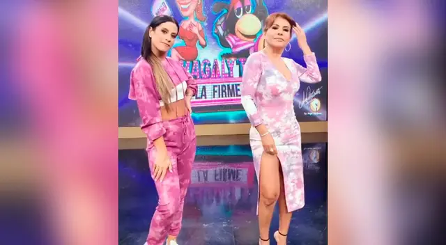 La conductora Magaly Medina tuvo como invitada a María Pía Copello en su programa para contar el éxito de La conductora Magaly Medina tuvo como invitada a María Pía Copello en su programa para contar el éxito de