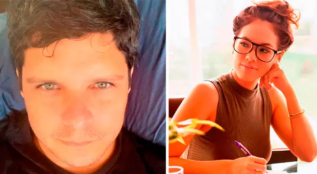 Gian Piero Díaz le da consejo a Jazmín Pinedo. Gian Piero Díaz le da consejo a Jazmín Pinedo.