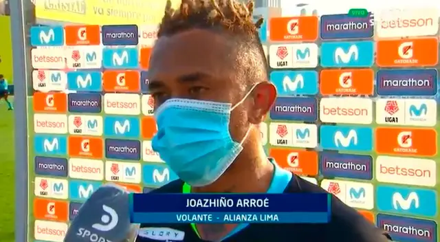 Joazhiño Arroé anotó uno de los dos goles de Alianza. Joazhiño Arroé anotó uno de los dos goles de Alianza.