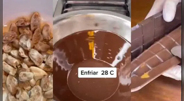 El tutorial de chocolate casero cautivó a los usuarios en las redes sociales. El tutorial de chocolate casero cautivó a los usuarios en las redes sociales.
