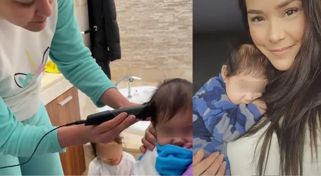 Karen Schwarz tomó la difícil decisión de raparle el cabello a su hija Cayetana. Karen Schwarz tomó la difícil decisión de raparle el cabello a su hija Cayetana.