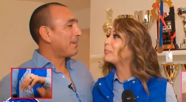 Karla Tarazona es sorprendida por su pareja con romántica canción Karla Tarazona es sorprendida por su pareja con romántica canción