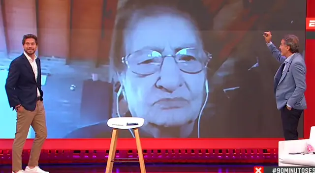 Ruggeri, emocionado por el enlace con su madre.