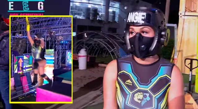 Angie Arizaga y Michelle Soifer cumplen reto de altura. Angie Arizaga y Michelle Soifer cumplen reto de altura.