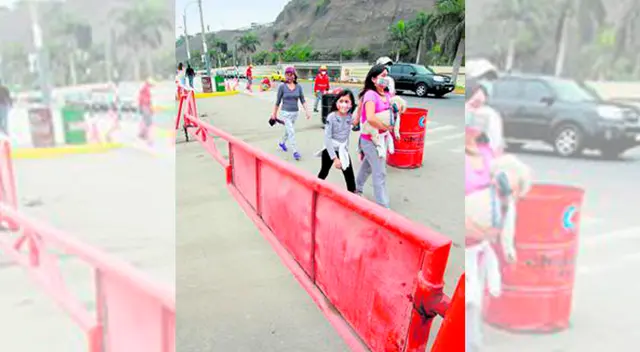 Cierran balneario de Chorrillos. Cierran balneario de Chorrillos.