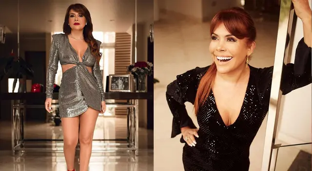 Magaly Medina toma de la mejor manera las críticas a sus bailes.