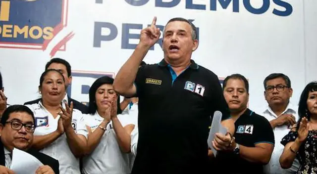 Daniel Urresti sería el candidato presidencial de Podemos Perú.