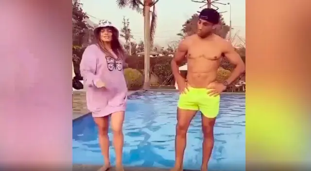 Said Palao saca cara por Alejandra Baigorria.