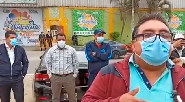 Trabajadores reclaman el pago de su trabajo por más de 4 meses.