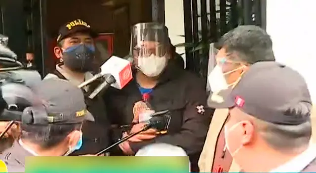 El cantante fue trasladado a la prefectura de Lima donde permanecerá durante siete días.