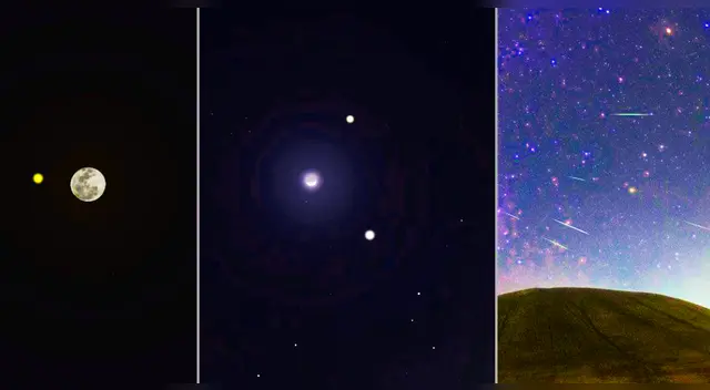 El acercamiento de Marte a la Tierra y el ‘triángulo’ en el cielo serían otros increíbles fenómenos que se podrán observar desde el cielo este mes de octubre.