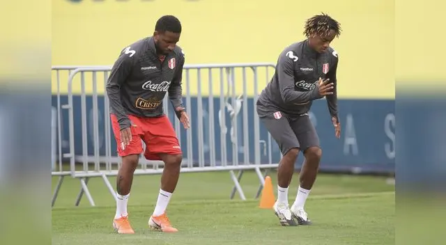 André Carrillo trabajando con 'Foquita' en la Videna. André Carrillo trabajando con 'Foquita' en la Videna.