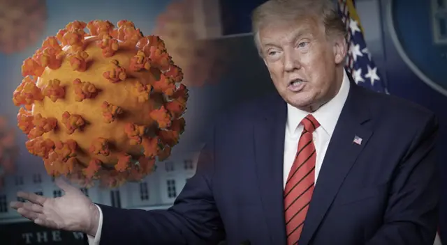 Donald Trump ha sido hospitalizado en el Centro Médico Militar Nacional Walter Reed.