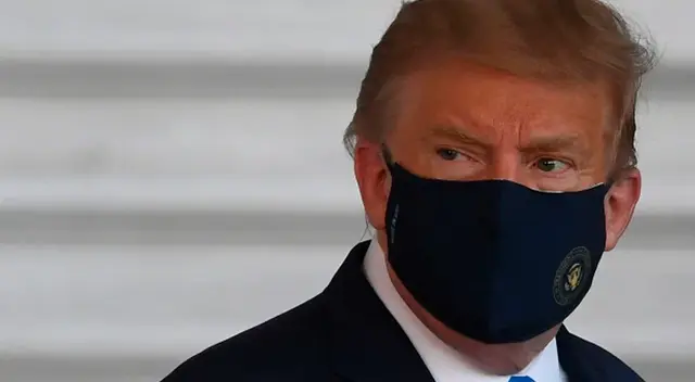 Donald Trump, de 74 años, ingresó al hospital militar Walter Reed en Bethesda, Maryland, el viernes por la noche.