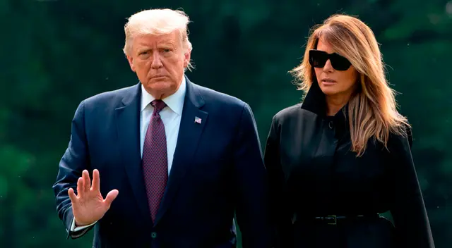 Donald Trump y su esposa Melania dieron positivo a COVID-19 el jueves 1 de octubre.