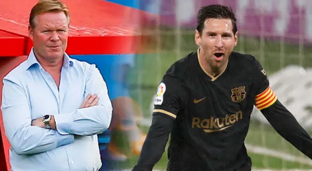 Koeman confía en Messi.
