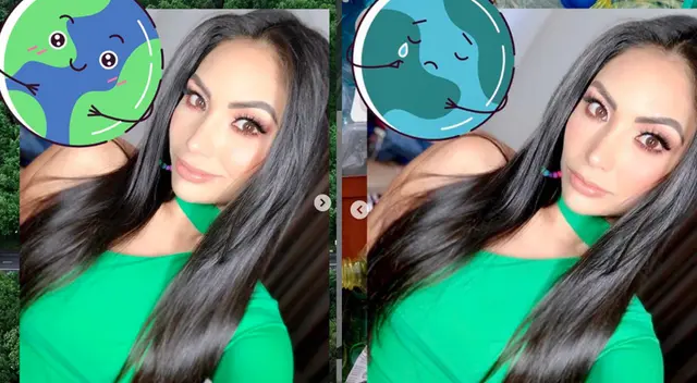 Miss Eco Internacional Perú, Lesly Reyna, recicló ropa y las donó a penal de Lurigancho