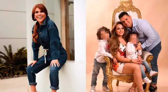 La risueña Susy Díaz reveló a Magaly Medina que se siente muy orgullosa de su nieto por haber heredado su talento. La risueña Susy Díaz reveló a Magaly Medina que se siente muy orgullosa de su nieto por haber heredado su talento.