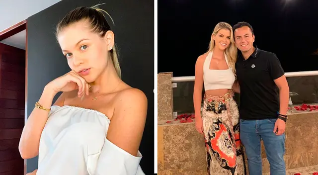 Brunella Horna revela cómo consiente a Richard Acuña.