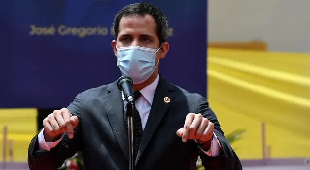 Juan Guaidó, presidente encargado de Venezuela.