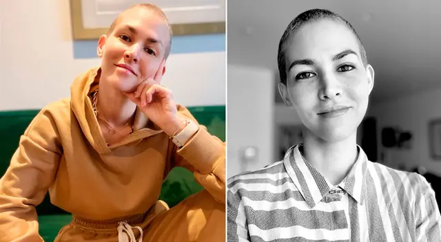 Anahí de Cárdenas feliz porque ya está casi recuperada.